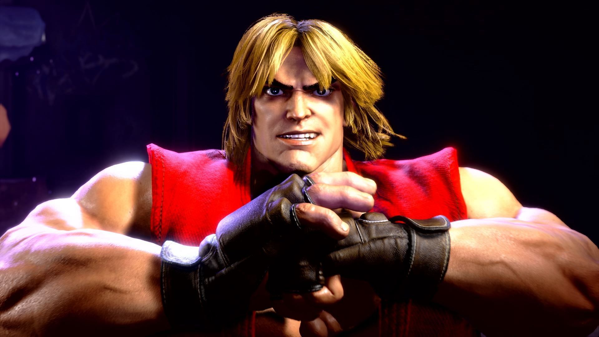 Ken Masters in Street Fighter 6  sporting his classic sleeveless red gi. (Credit: Capcom)