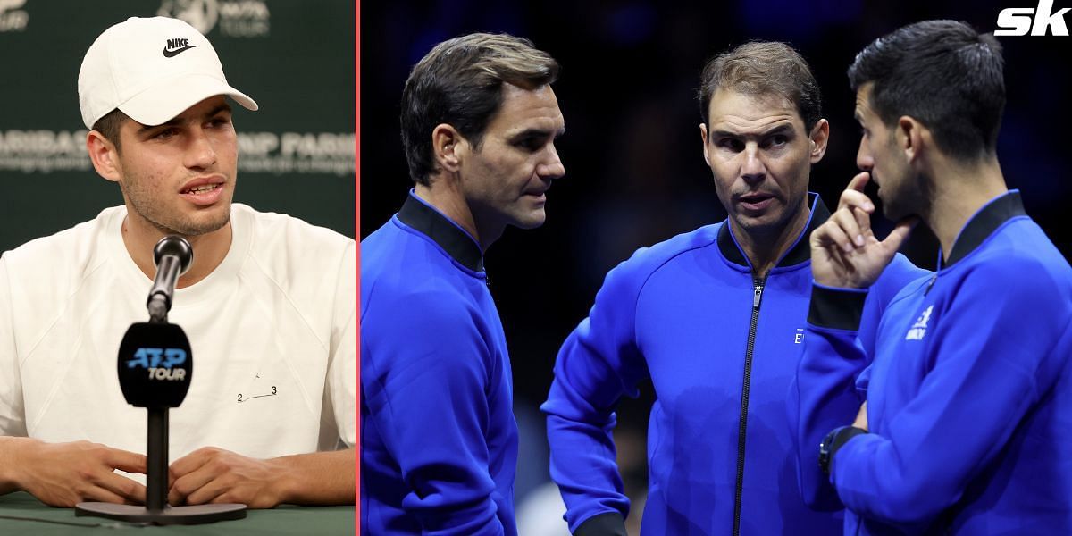 Carlos Alcaraz denies imitating Rafael Nadal, Roger Federer and Novak Djokovic after French Open R2 win