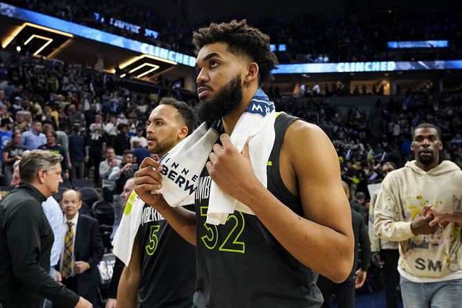 "What did bro smoke"- NBA fans are in shambles after Karl-Anthony Towns makes a bold claim about his legacy