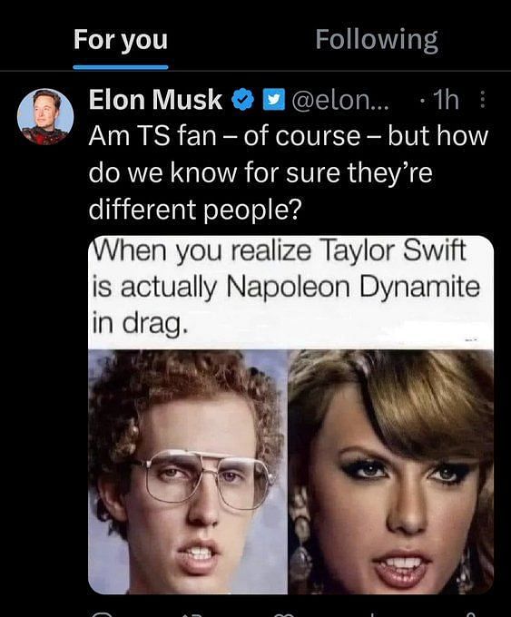 Who is Napoleon Dynamite? Elon Musk sparks furor among fans with Taylor ...