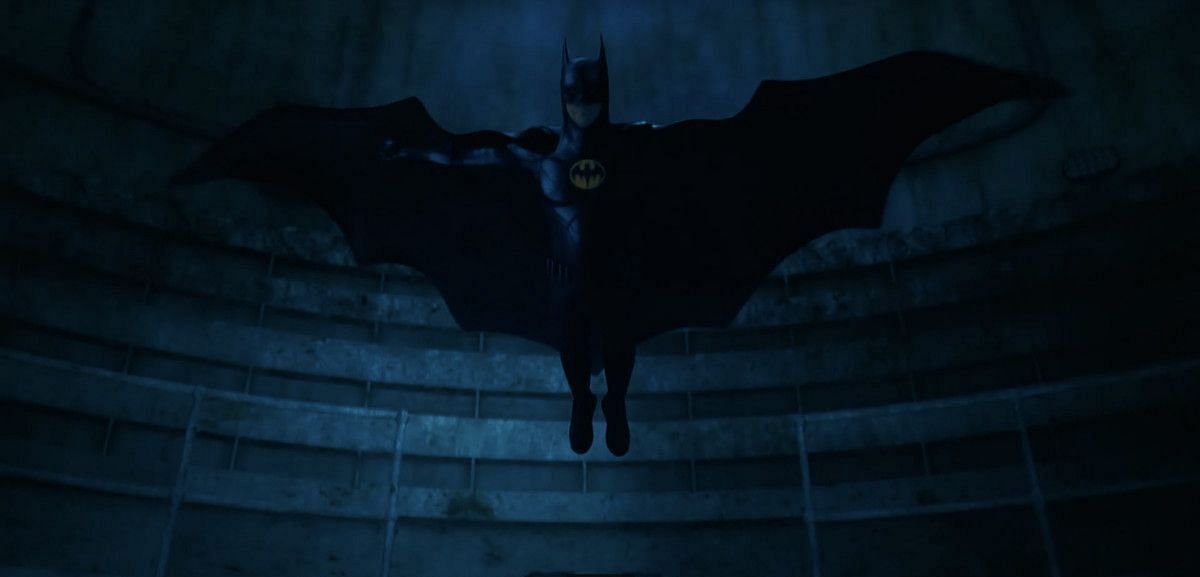 Michael Keaton&rsquo;s Batman (Image via DC)