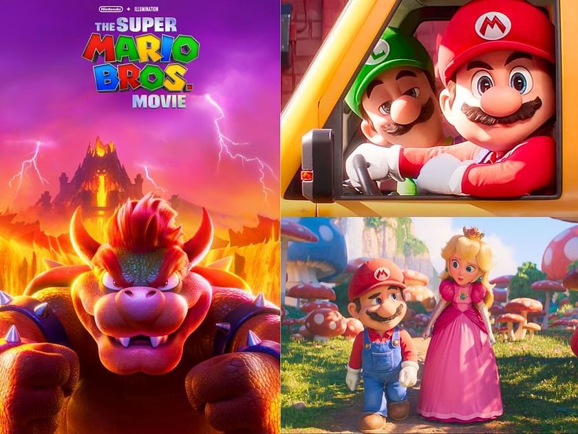 The entire Super Mario Bros. Movie is popping up on  and Twitter