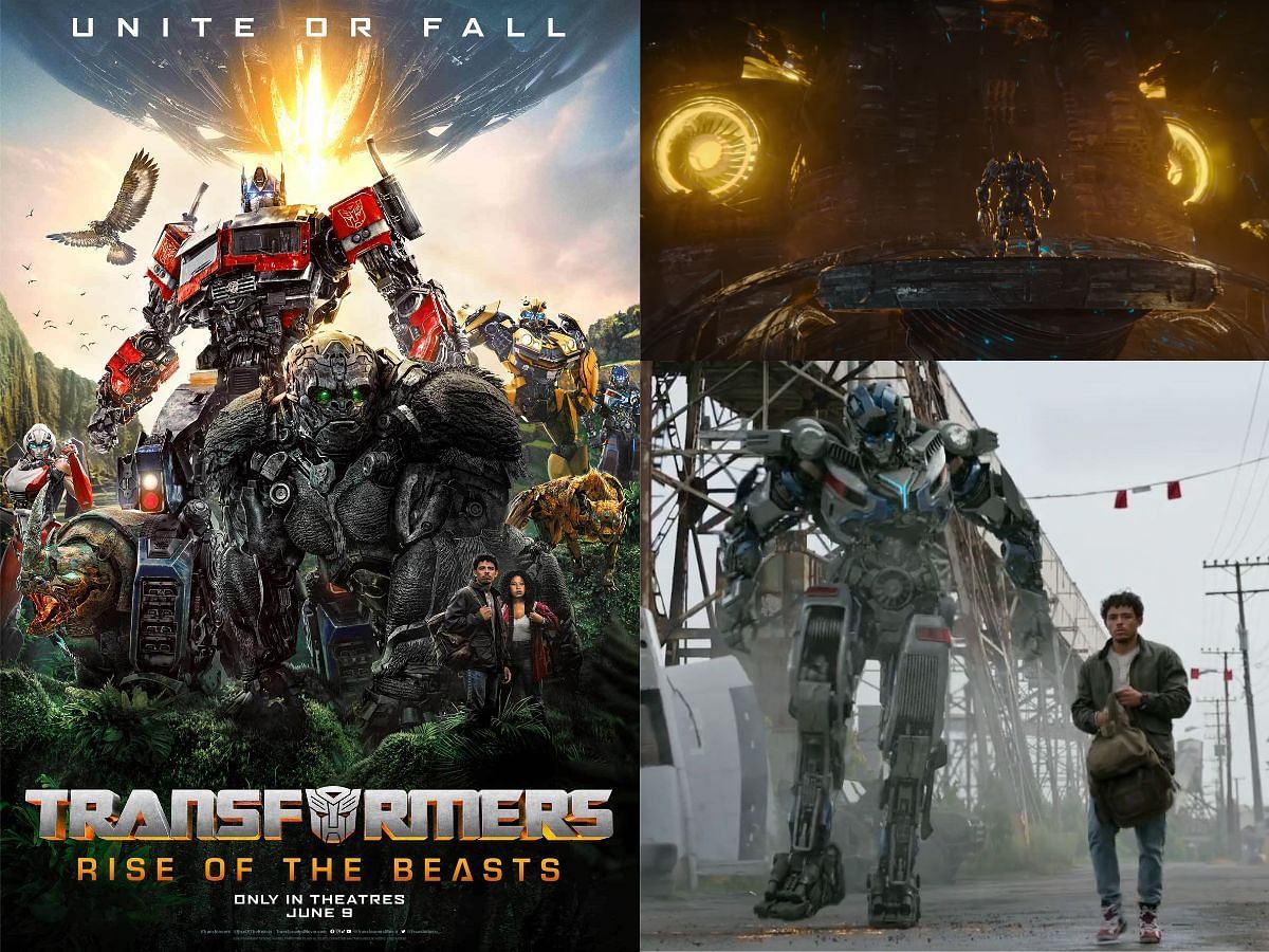 Steven Caple Jr. is at the helm of Transformers: Rise of the Beasts. (Photos via YouTube/Paramount Pictures)