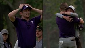 Watch: Emerging talent David Nyfjäll secures his spot in the US Open after an intense playoff