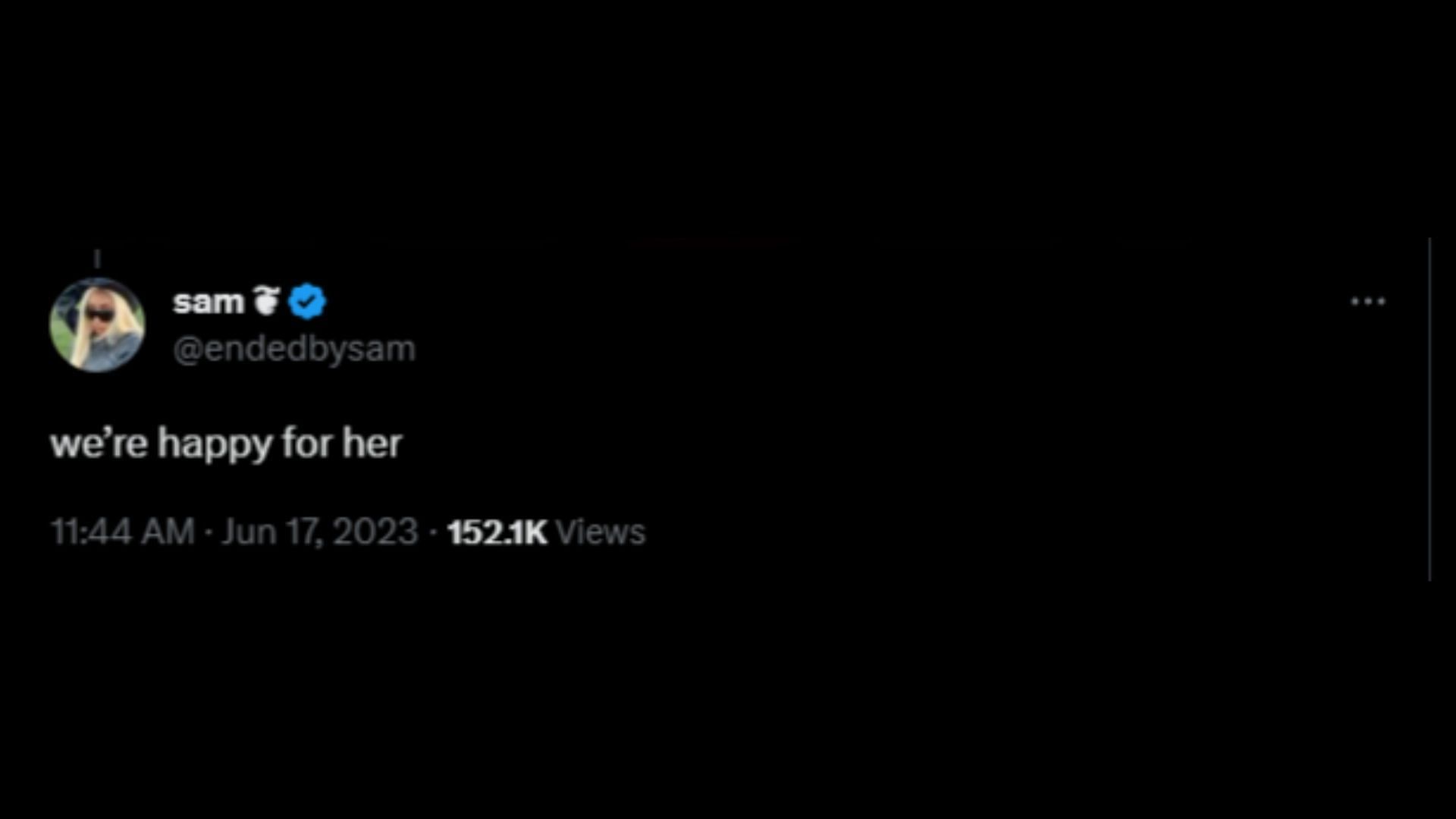 Screenshot of a Twitter user remarking on Kardashian&#039;s pregnancy announcement at Blink-182&#039;s concert. (Photo via @PopCrave/Twitter)