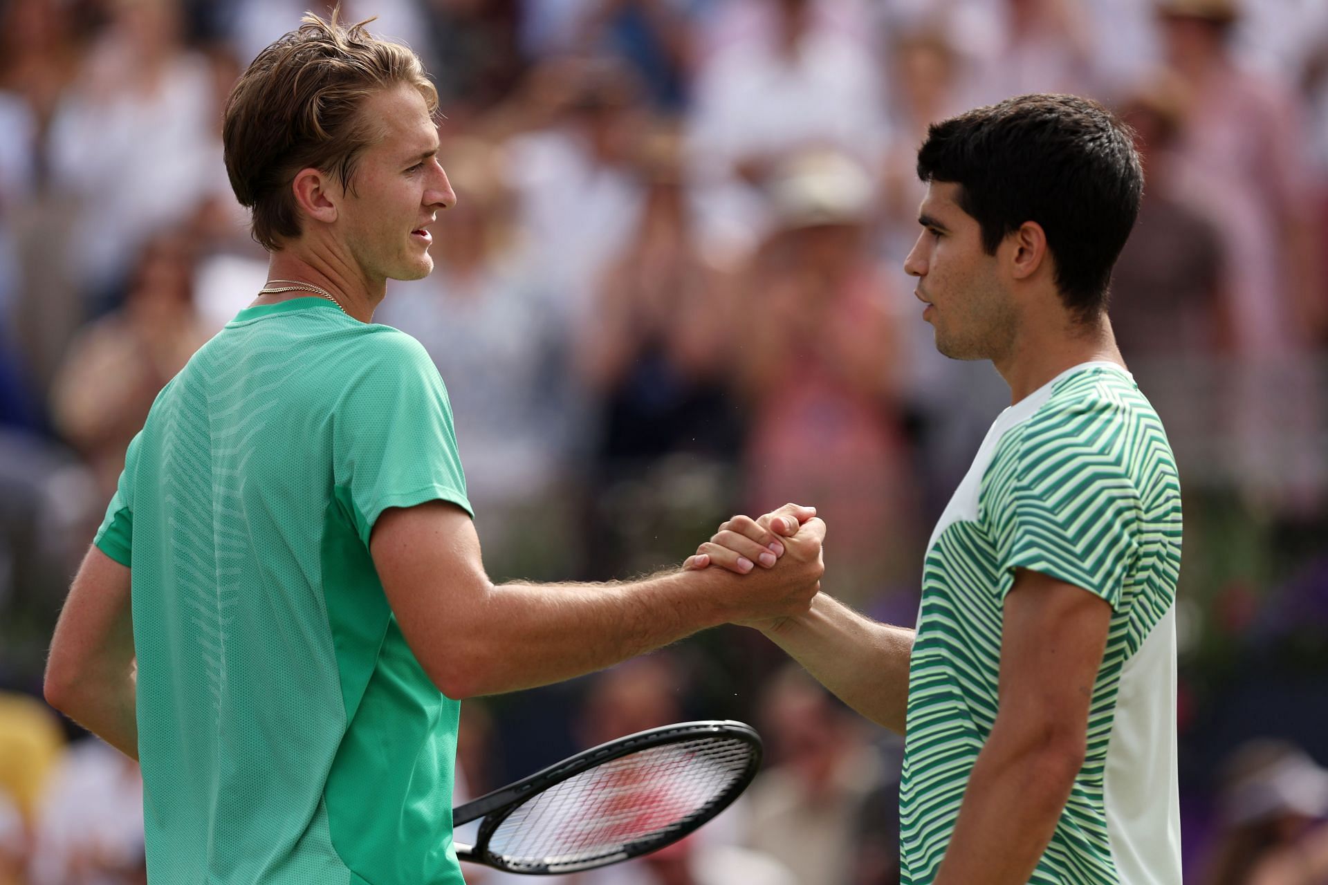 Carlos Alcaraz defeated Sebastian Korda in Queen&#039;s Club Championships SF