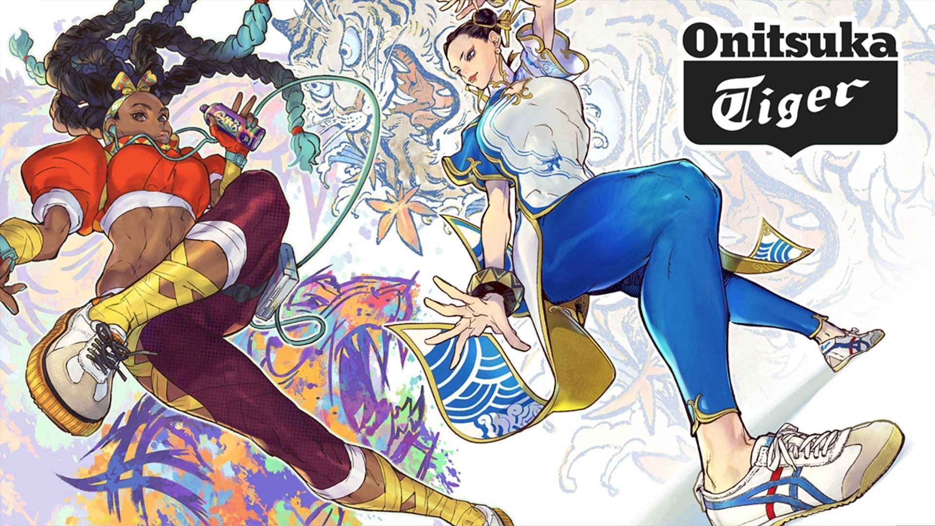 Capcom adds new Street Fighter x Onitsuka Tiger collaboration-themed cosmetics in Street Fighter 6 (Image via Capcom)