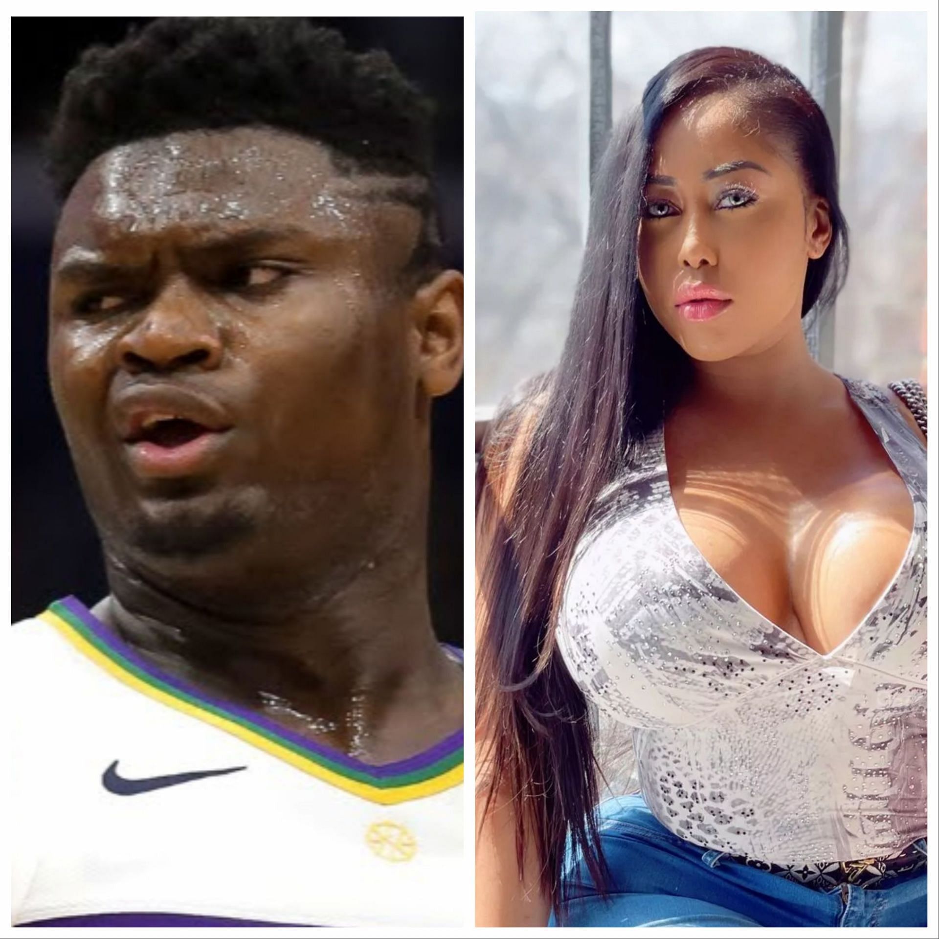 Zion Williamson, Moriah Mills, New Orleans Pelicans