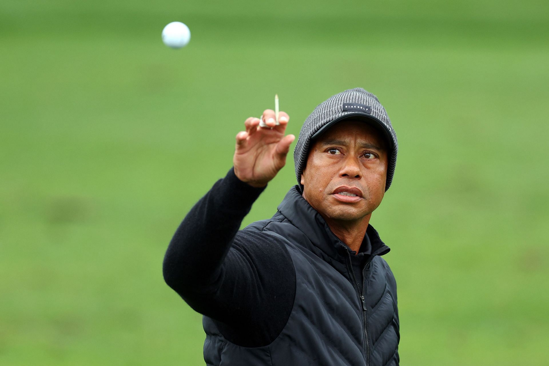 Tiger Woods during the 2023Masters - Round Three
