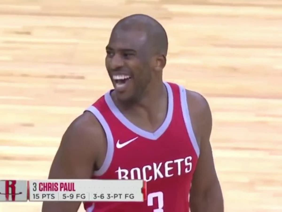 Watch Chris Paul sarcastically laughing at Steve Kerr