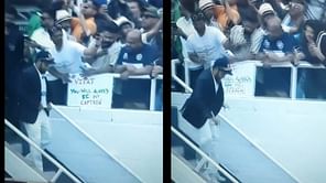 [Watch] Rohit Sharma loses balance and almost falls while walking out for the toss in WTC Final 2023