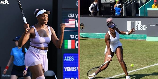 "Pink hair, don't care" - Venus Williams shows off her hair game, shares gym training highlights ahead of Wimbledon campaign