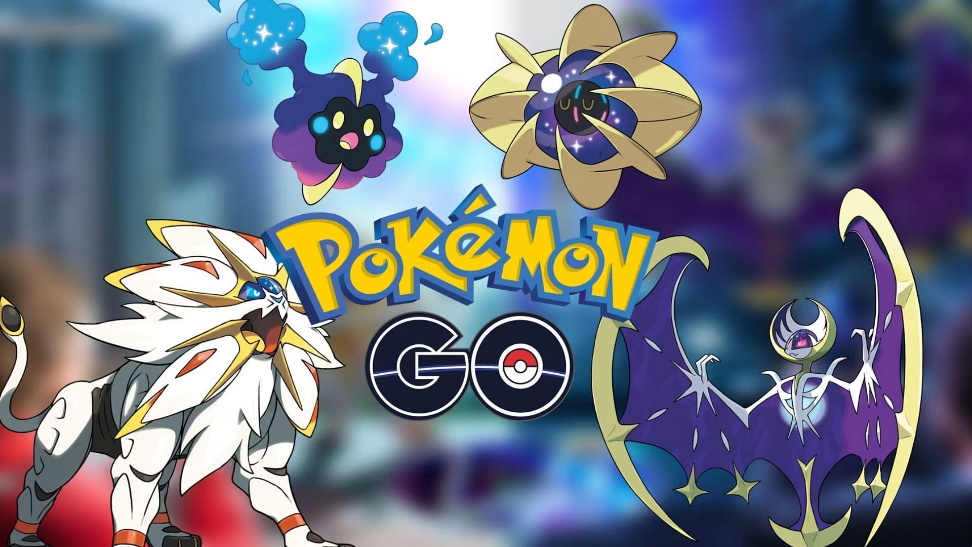 Cosmog and its evolution are from different universes. (Image via Niantic)