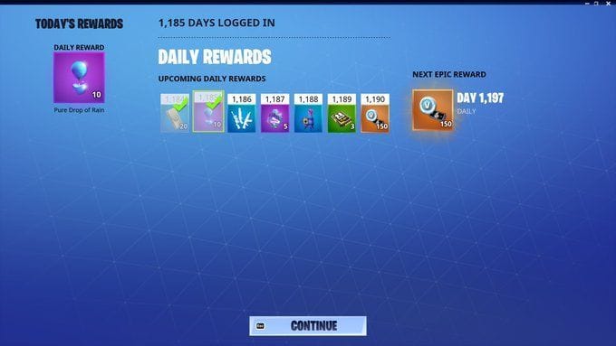 Fortnite STW faces massive backlash after removing Daily Login Rewards