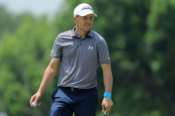 “Something just popped and jammed” - Jordan Spieth says he injured his wrist playing with his son ahead of the Charles Schwab Challenge 2023