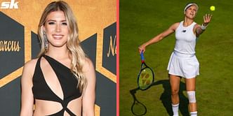 Eugenie Bouchard: "All-white outfit looks so nice on grass"