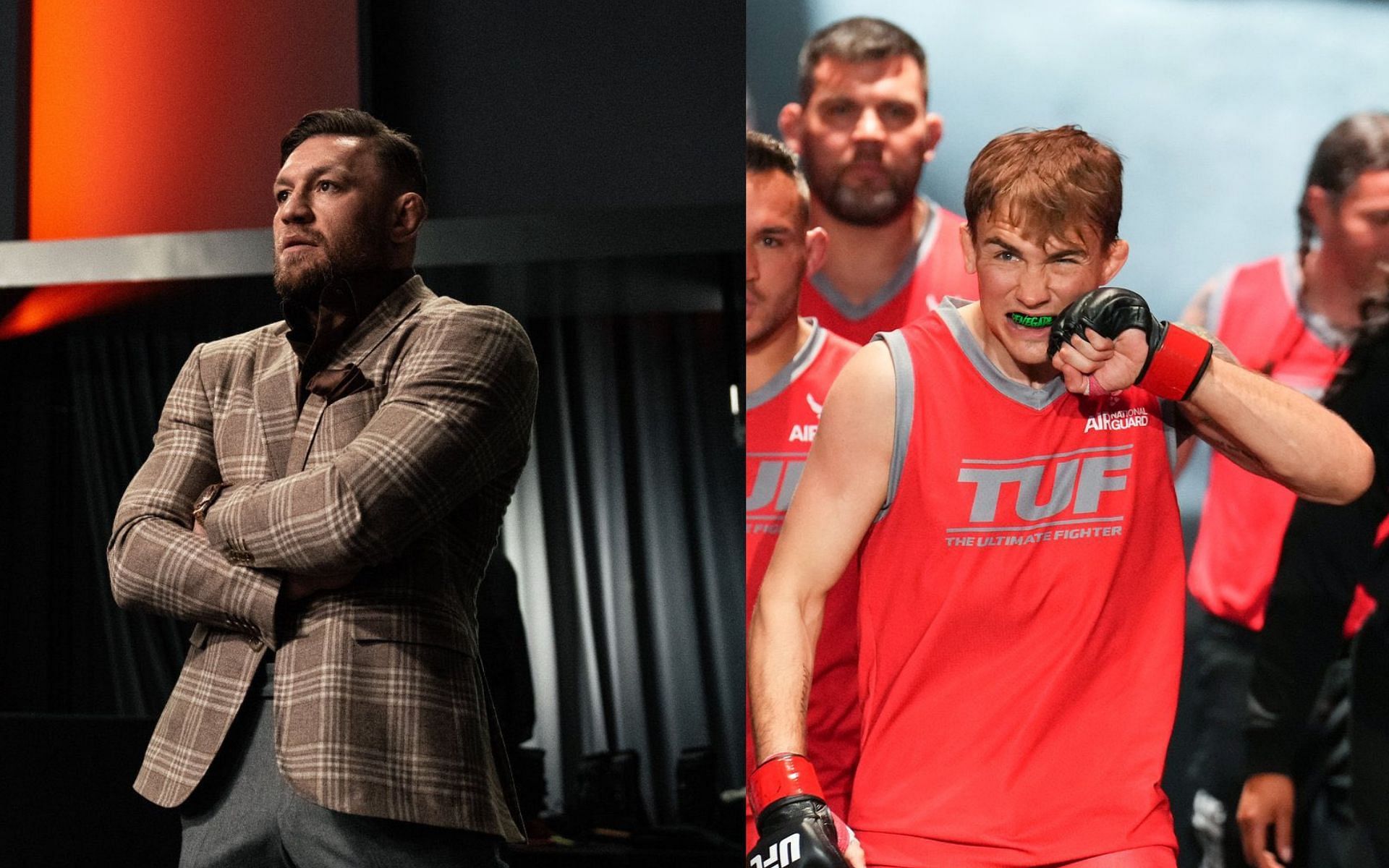Conor McGregor [Left] Cody Gibson [Right] [Images courtesy: @ufc (Twitter)]