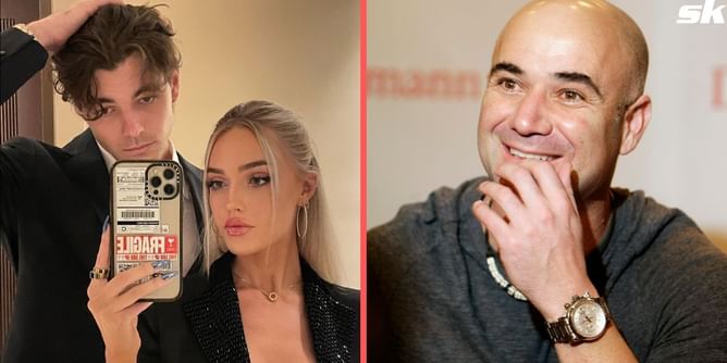 Taylor Fritz's girlfriend Morgan Riddle opens up about reading Andre Agassi's biography 'Open' on the American's recommendation