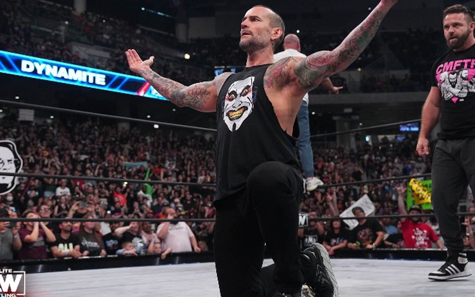CM Punk delivered a powerful message after making a comeback to the ring