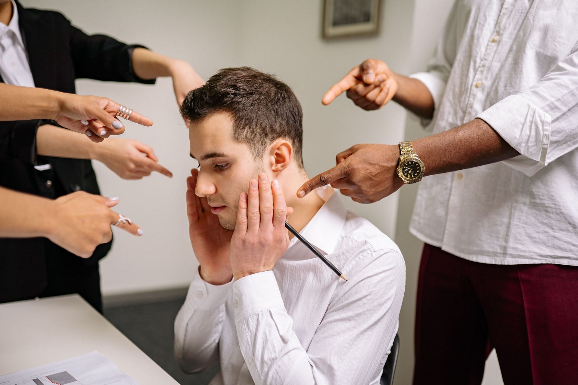 Identifying what a hostile work environment looks like is essential. (Image via Pexels/Yan Krukau)