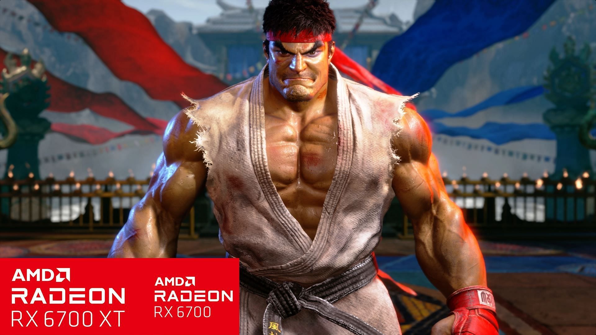 Best graphics settings for Street Fighter 6 with the RX 6700 and RX 6700 XT (Image via Capcom/Edited by Sportskeeda)