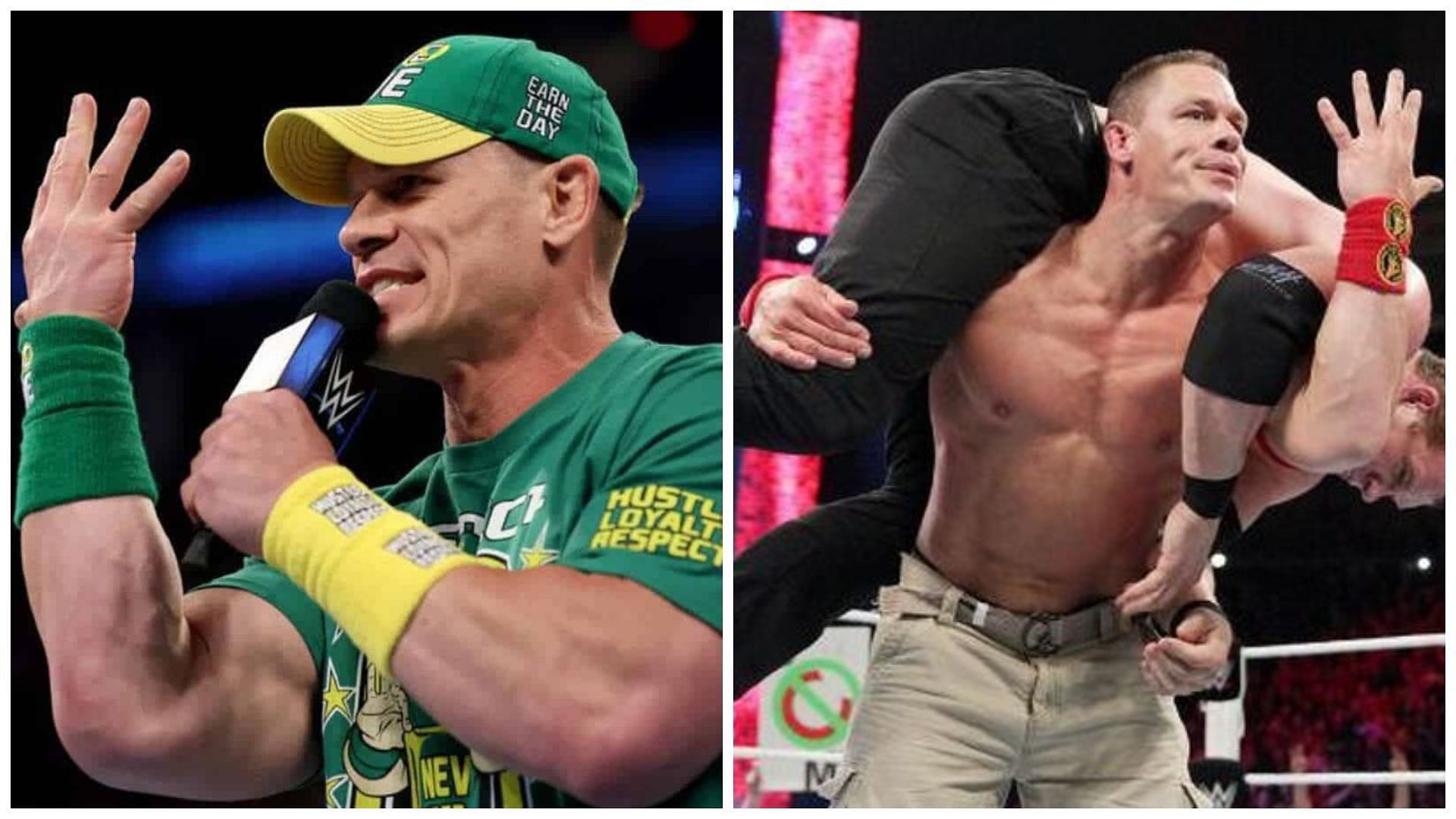 John Cena is a 16-time WWE World Champion.