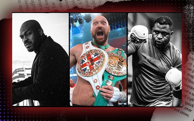 "How about that?" - Tyson Fury calls out "b*ms" Francis Ngannou and Jon Jones for a fight on the same night