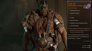Ring of Starless Skies in Diablo 4: How to get, unique effects, affixes, and more