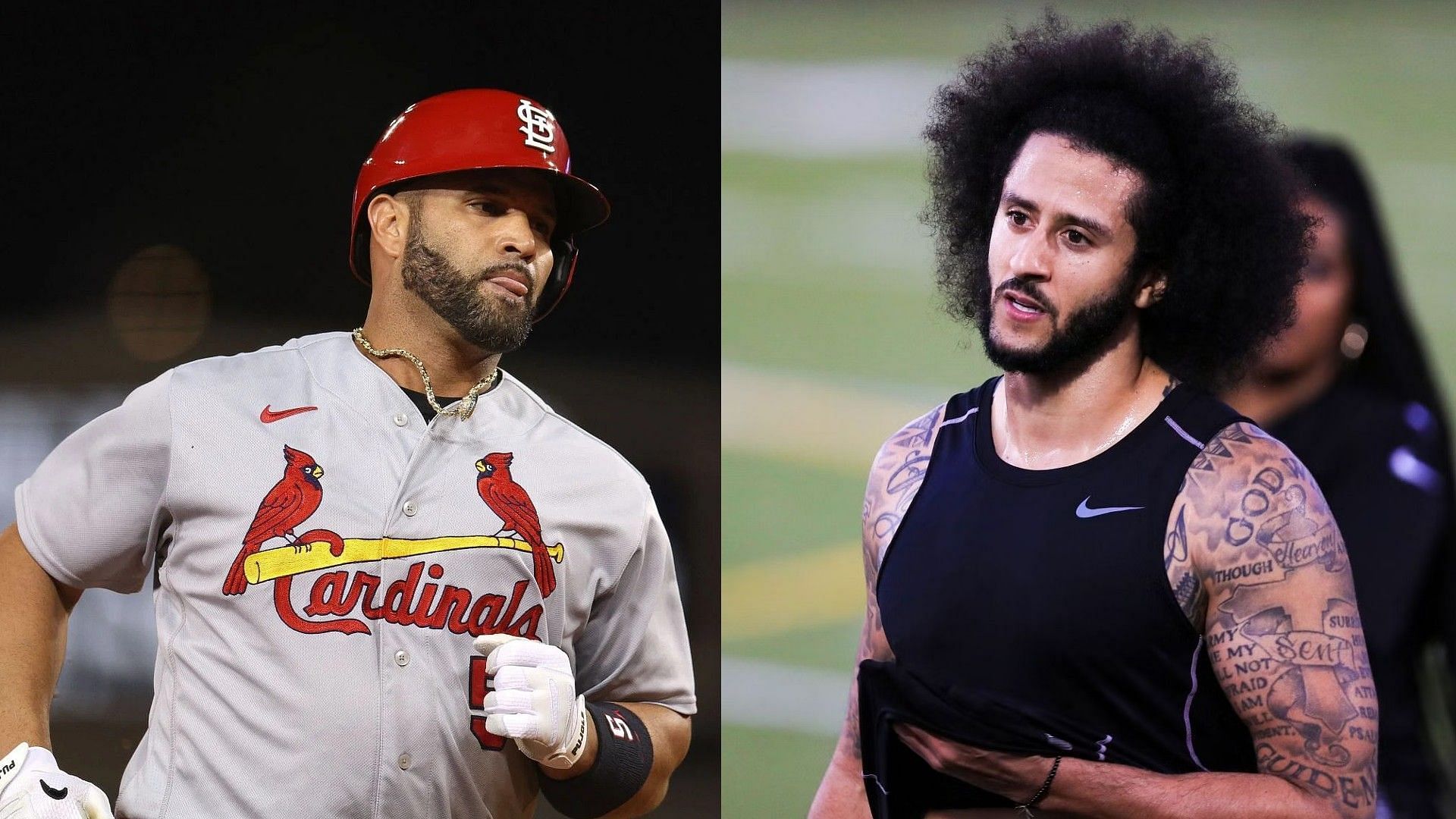 Colin Kaepernick gets ostracized by Nick Adams for Albert Pujols