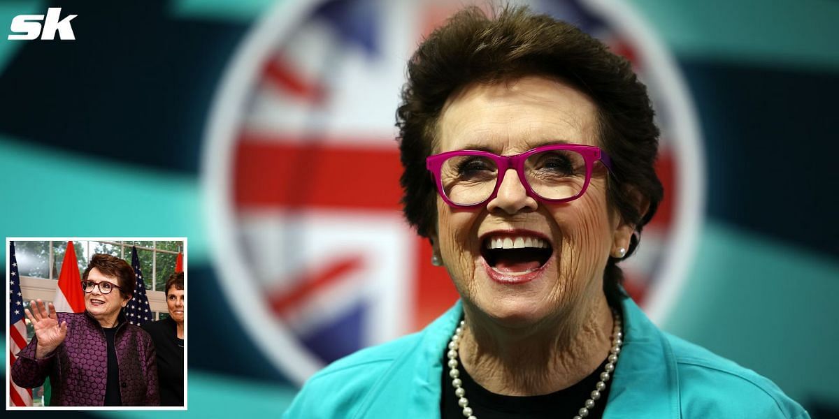 Billie Jean King in White house state dinner