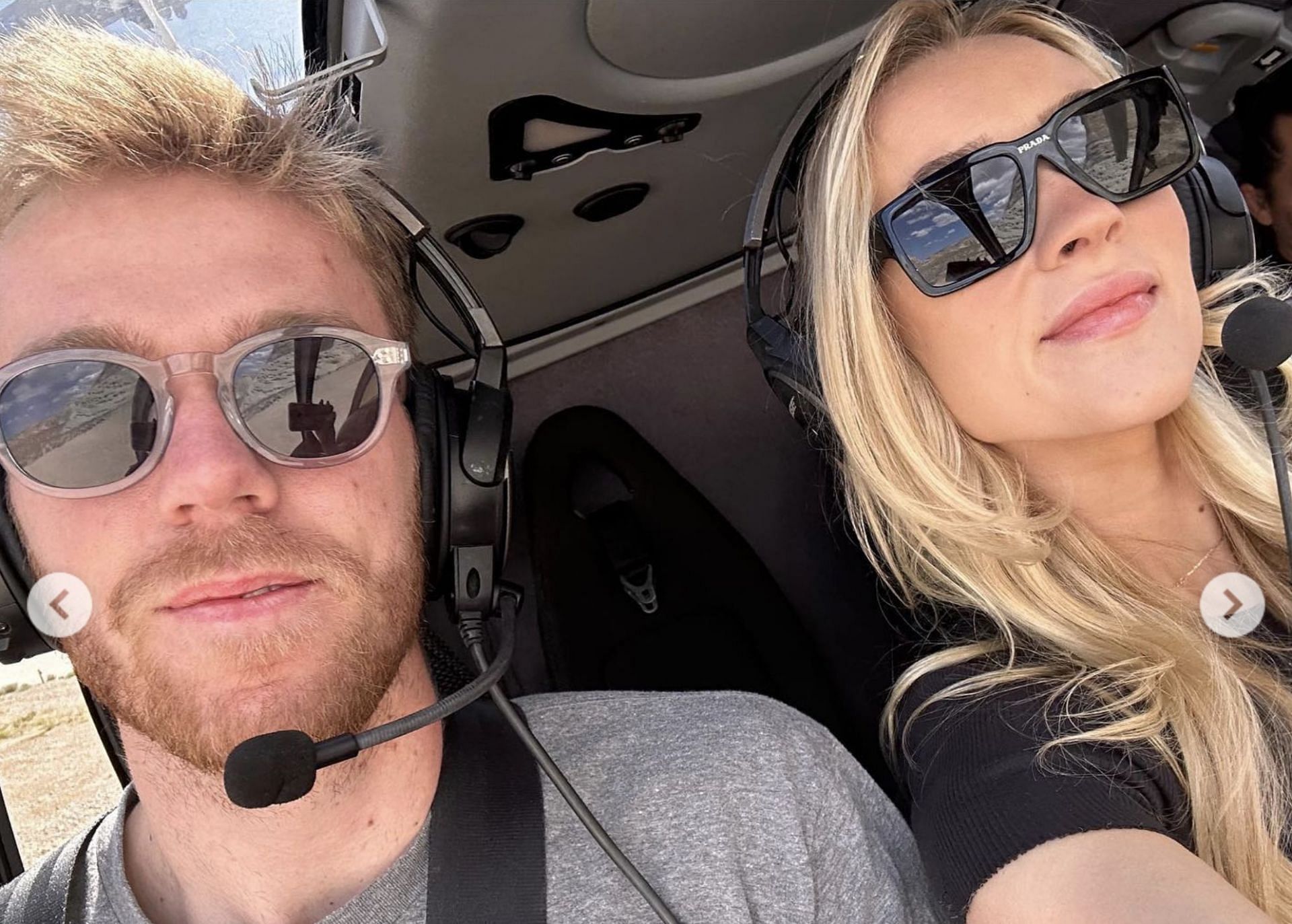 Connor McDavid, Lauren Kyle cap off holiday in Utah