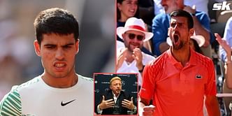 "I think the intensity that Novak Djokovic brought from the first ball surprised Carlos Alcaraz" - Boris Becker