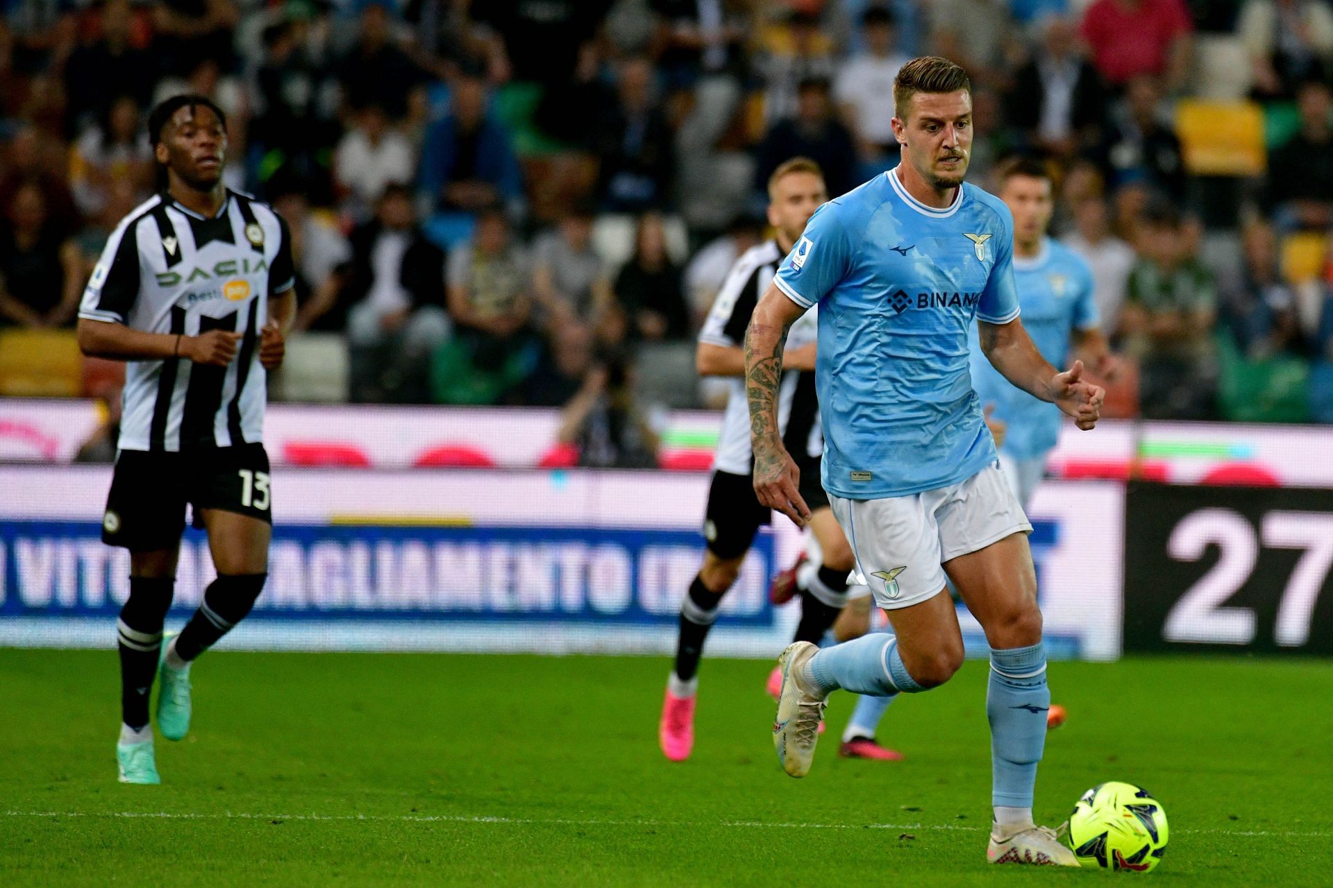 Sergej Milinkovic-Savic has admirers at the Emirates.