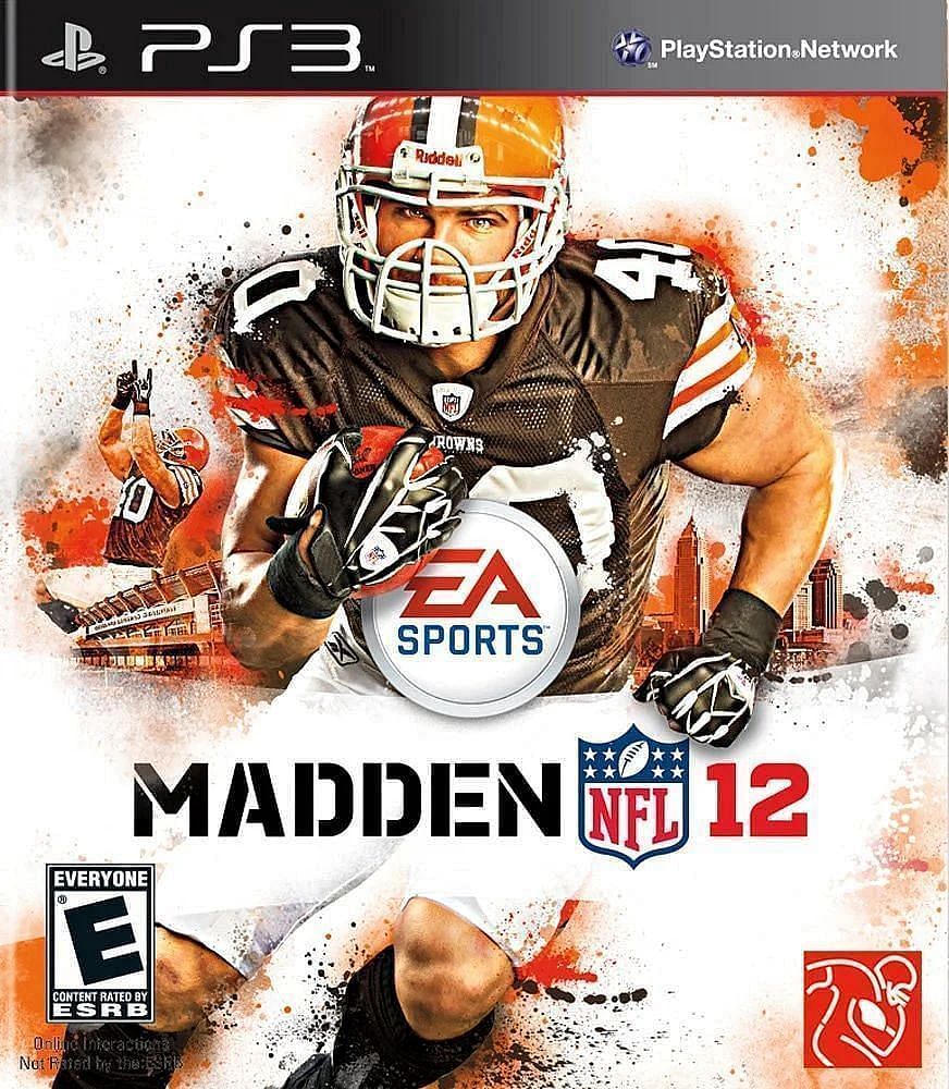 Peyton Hillis Autographed Madden NFL 12 XBOX 360. Game Included. Very Rare