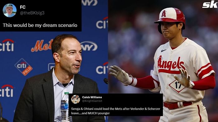 This fan tweeted at the Mets GM to sign Ohtani in 2012 🤯 He wasn't signed  by an MLB team until 2017. (via draftniks/TW)