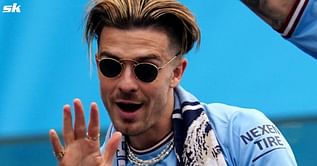 Manchester City star reveals hilarious incident during treble celebrations involving Jack Grealish