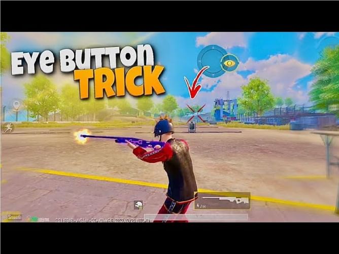 How to do eye button trickshot in Battlegrounds Mobile India (BGMI)