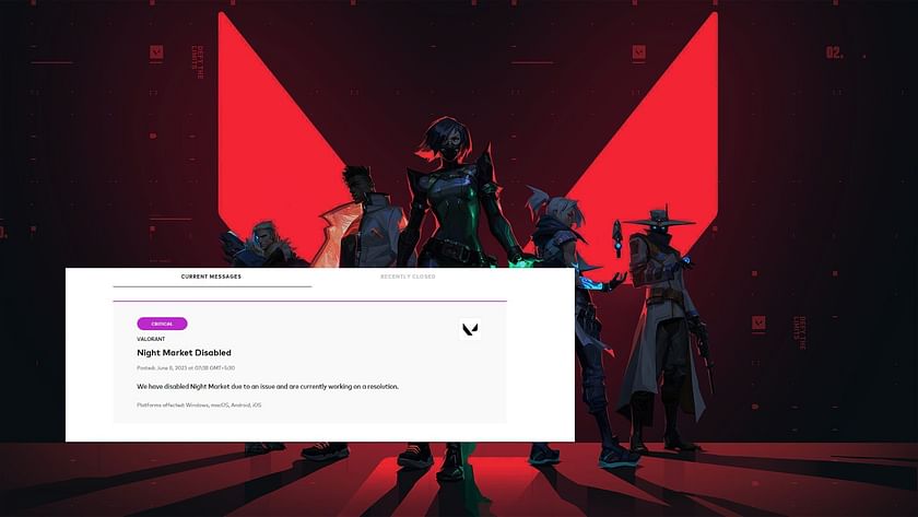 Valorant down? Current status and problems