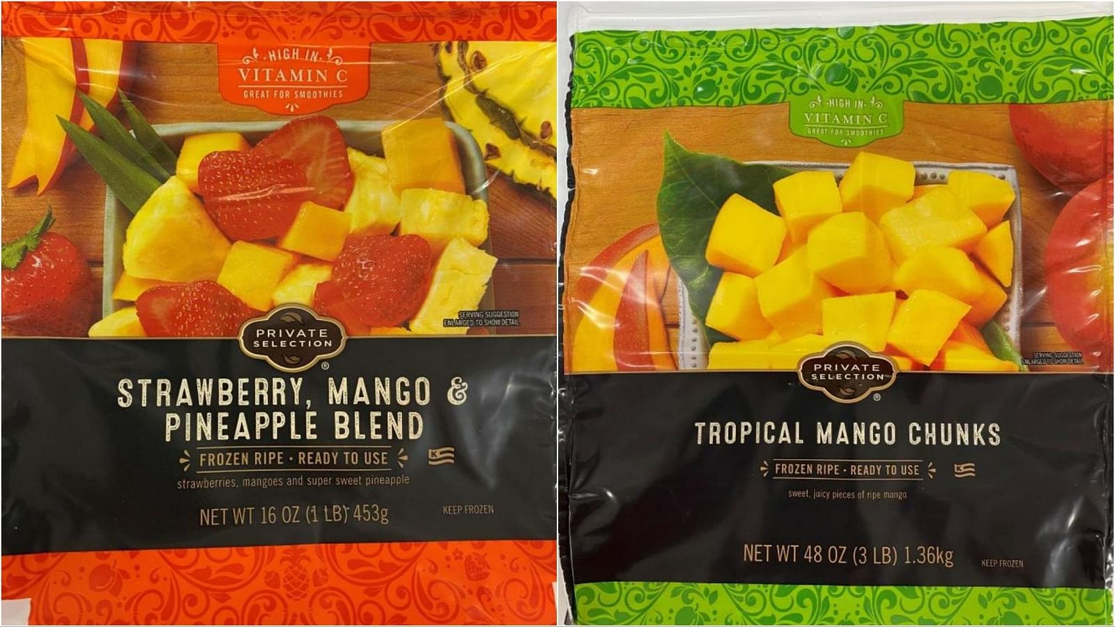 Townsend Farms Frozen Fruits recall Reason, affected items, date codes