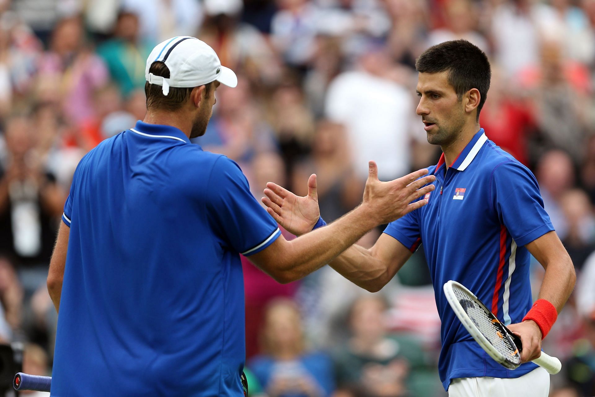 And Roddick and Novak Djokovic