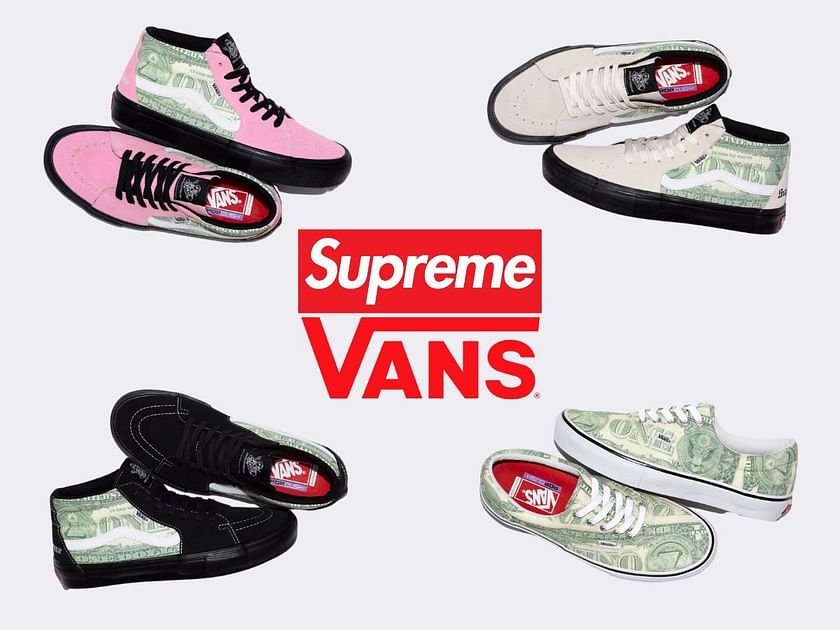 DropsByJay on X: Supreme/Vans official images of the Vans® Dollar