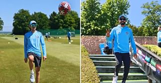 Shubman Gill, Ravindra Jadeja, and others join Team India's practice ahead of the WTC final