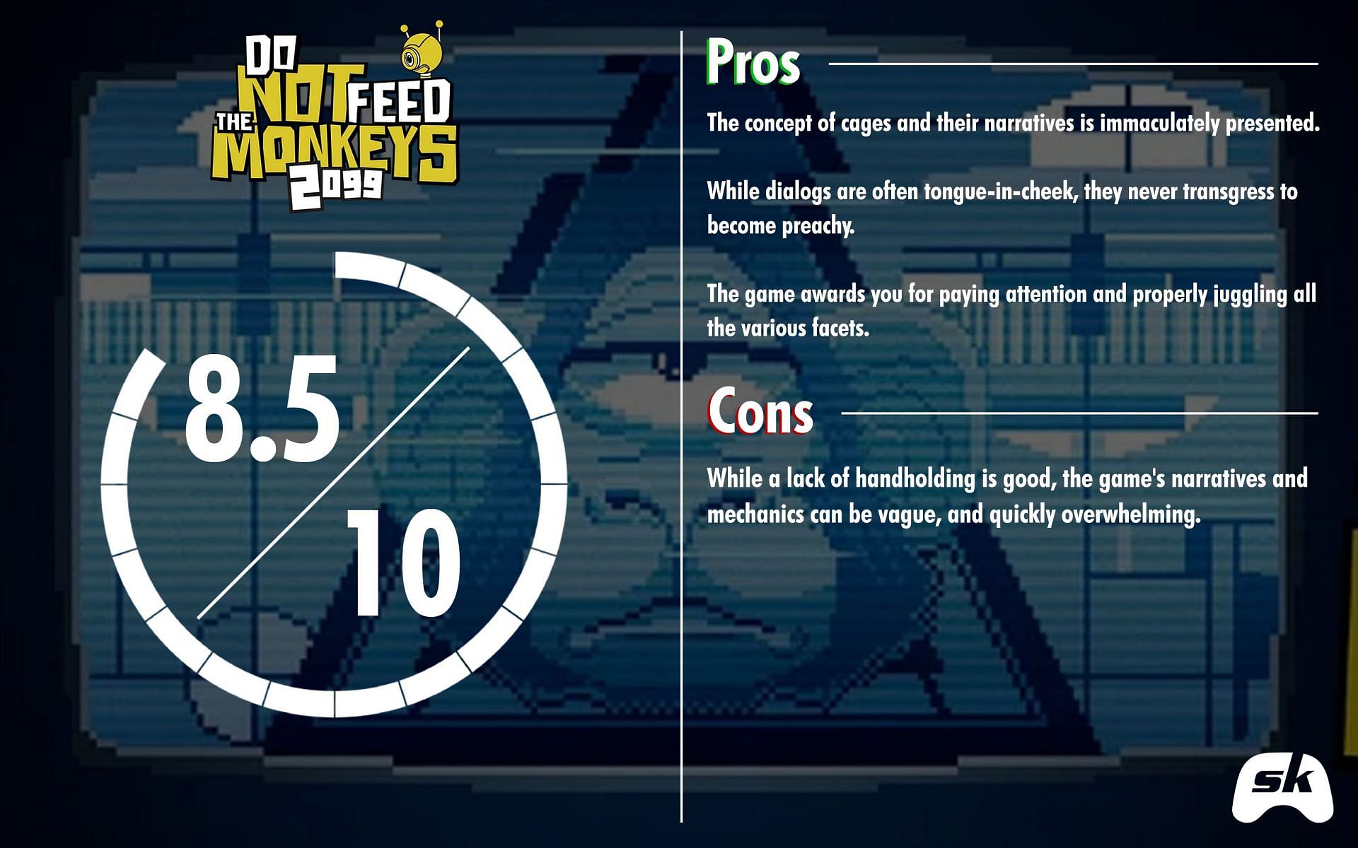 Rating Do Not Feed the Monkeys 2099 (Image via Sportskeeda)
