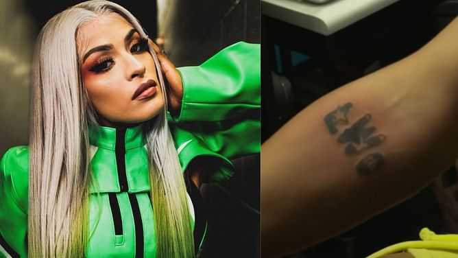 Zelina Vega and a WWE Hall of Famer got matching tattoos in Puerto Rico