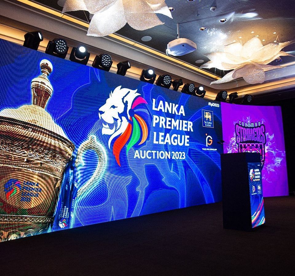 Lankan Premier League auction took place on June 14 [LPL Twitter]