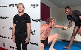 MMA Fans throw shade at Logan Paul as footage of him tapping out to Israel Adesanya is released