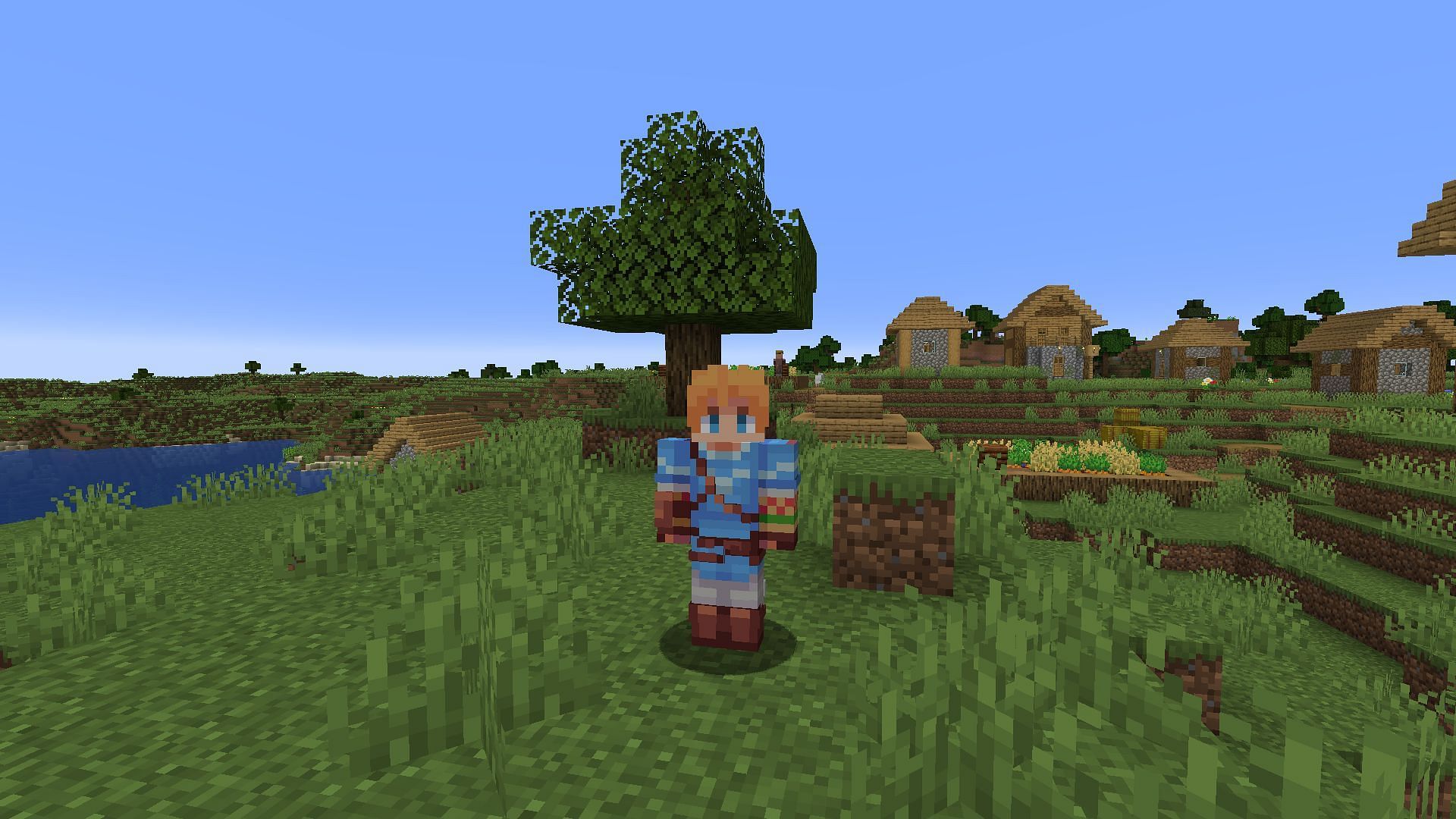 The Hero of Hyrule&#039;s latest outfit has been a huge hit with plenty of gamers (Image via Mojang)