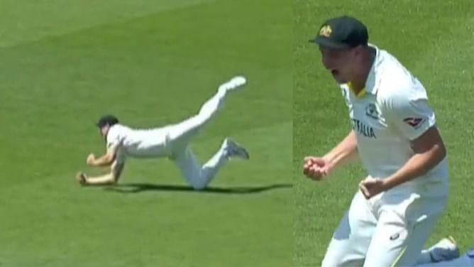 [Watch] Cameron Green takes a blinder to break Ajinkya Rahane's century dream in WTC Final
