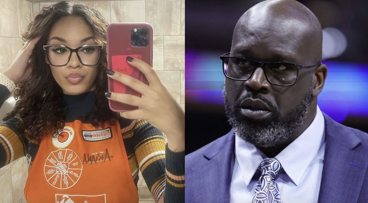 Ariana Josephine, AKA the “Home Depot Girl” and NBA legend Shaquille O'Neal