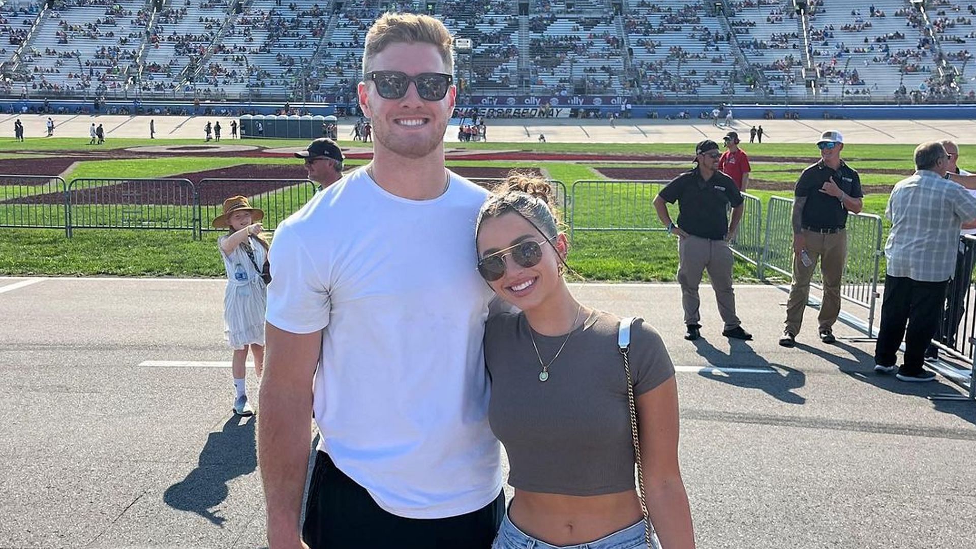 Gia Duddy recently went on a trip to see her boyfriend, quarterback Will Levis. Photo via Gia Duddy/Instagram.